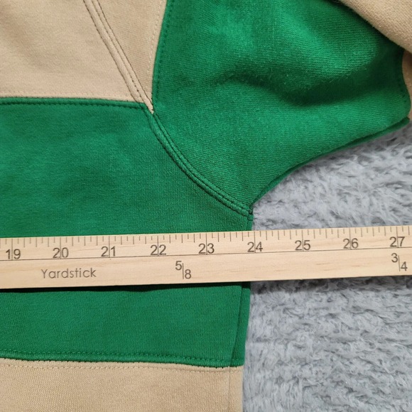 South Pole Jacket Mens Large Brown Tan Green Y2k 90s Vintage Spellout Hip Hop - Picture 10 of 11